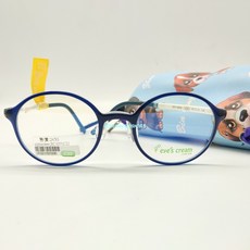 eye's cream 兒童眼鏡 EC1033 C22 果凍藍圓框
