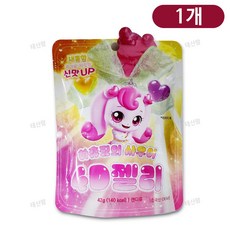 하츄핑의 사우어 4D 젤리 42g, 1개