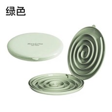 蚊香分離器 多功能蚊香盒 蚊香盤 防燙 防風 防火 蚊香託盤 蚊香架, 蚊香分離器【綠色】