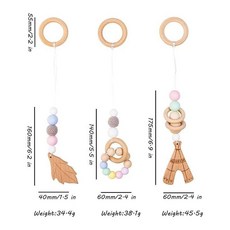 나무 체육관 활동 피트니스 스탠드 침대 펜던트 장식 액세서리 딸랑이 장난감 선물 1 세트, Pendant11, China Mainland