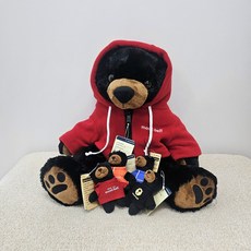 [일본수입] 몽벨 몬타베어 곰돌이 인형 스트랩 키링 열쇠고리 등산용품