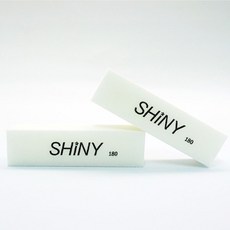 샤이니 네일파일 화이트샌딩 180그릿, 1개