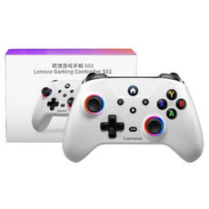 Lenovo 聯想 S02 遊戲控制器, 1個, 白色, 單一商品