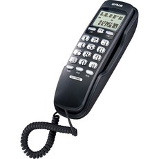 G-PLUS 來電顯示有線電話, 黑色, LJ-1704WB