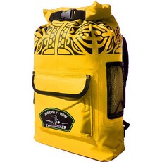 乾溼分離防水包 防水袋 漂流袋 防水包 遊泳包 美國戶外防水包潛水背包雙棲跟屁遊泳包海邊漂流遡溪浮潛防水袋, 經典防水包亮黃色,20L