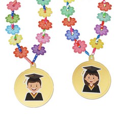 혜문전방 졸업 금메달 꽃목걸이(5인용), 여자