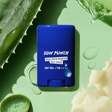꽃을든남자 선펀치 알로에베라 에센스 수분선스틱 SPF 50+ PA++++ 15g