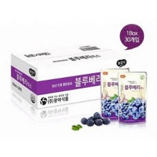 사랑주는쇼핑몰 광야식품 블루베리 감식초믹스 130ml x 30포, 30개