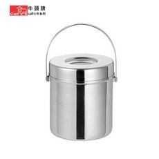 牛頭牌 小牛三層不鏽鋼提鍋(3層14)(3層16) 多功能提鍋組，露營野餐、居家料理皆適宜, 1個, 14CM, Silver, 14cm
