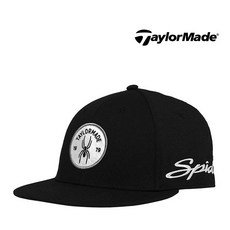 테일러메이드 Spider Snap Back 스파이더 스냅백 골프모자, 블랙, 1개
