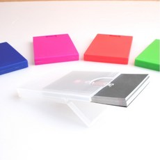 어썸만물상 플라스틱 명함 케이스 플라스틱명함케이스, 파랑, 1개