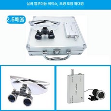 의료용루빼 수술용루페 작업용 의료용루페 고배율 개표, 1개