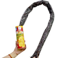 비엘스키 감자칩 뱀 무대 마술 트릭 만우절 할로윈 파티 농담 캔 개그, 1개, 마술프링글스