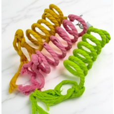 앵무새뜯기용품 놀이터 와이어 로프 횟대 1.5m 놀잇감 훈련시키기, 1개