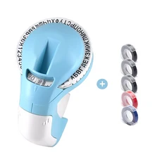 호환 러시아 휠 9mm Dymo 3D 리필 B90 TPL 프린터 Dymo 12965 OMEGA 엠보싱 라벨 메이커 타자기와 유사, 01 Set-2