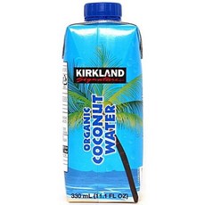 커클랜드 시그니처 유기농 코코넛워터, 330ml, 1개