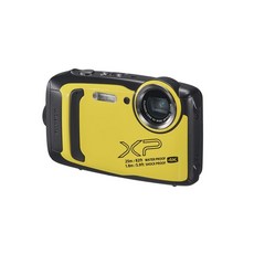 후지 필름 (FUJIFILM) 방수 카메라 XP140 옐로우 FX-XP140Y, 1개
