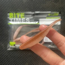 LURETV OSP SAME STYLE Dolive Stick 고밀도 흔들리는 꼬리 벌레와 나무를 무연 소프트 미끼로 감응, 05 BIG BROWM 7PCS