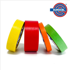 유로셀 마스킹 테이프(15mm/24mm/45mm) 이탈리아산 내열성 탈부착이 쉬운 테이프, 빨강, 15mm, 1개