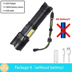 XHP160 LED 고출력 다이빙 토치 IPX8 전문 손전등 수중 랜턴 스쿠버 방수 램프 10000LM, XHP160-NO battery, 03 XHP160-NO battery