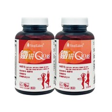 VegEden 鐵妍Q10錠, 1個, 2罐組