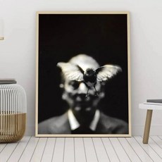 밴드 포스터 접착 예술 방수 종이 스티커 커피 하우스 룸, 4. z2