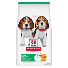 Hill's 希爾思 幼犬 小顆粒 雞肉糙米食譜 獸醫推薦, 2.04kg, 1個, 雞