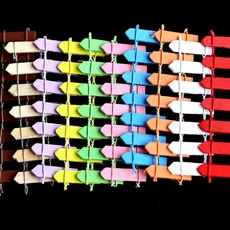 DIY 요정 정원 미니어처 인형 집 문 장식 미니어처 작은 나무 울타리 5개, 03 One Size