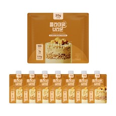 플라이밀 단백질 쉐이크 파우치 브라운, 45g, 7개 45g, 7개