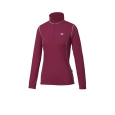 維特 FIT POLO衫 春秋薄長袖 女吸排抗UV 立領衫