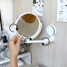제이라 확대경 거울 욕실 양면, 화이트(양면/3배)