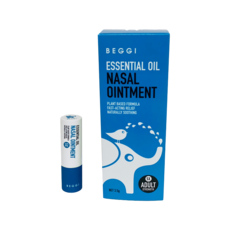【原廠授權台灣代理】紐西蘭 BEGGI 麥盧卡精油護鼻膏 成人款, 1個, 成人款(2027.01)