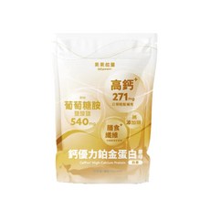 果果能量 GOpower 鈣優力鉑金蛋白 無添加糖 奶素配方, 1kg, 1個