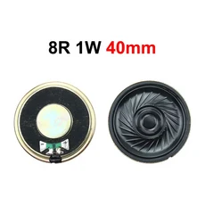 1PCS 0.2W 0.5W 1W 2W 4R 8R 32R 8 옴 초박형 혼 스피커 직경 23mm 29mm 30mm 36mm 40mm 45mm 50mm 56mm 57, 01 8R 1W 40mm