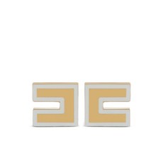 엘리자베타프랑키 로고 스퀘어 이어링