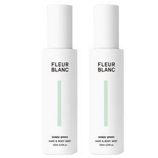 1+1 에이센트 플레르 블랑 헤어 앤 바디미스트 바디스프레이 소피그린, 2개, 120ml