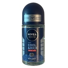 니베아 데오드란트 롤온 맨쿨킥, 50ml, 2개