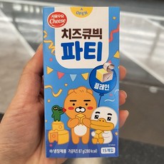 (서울우유) 치즈큐빅파티 플레인 87g x 3ea, 1개