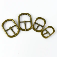금속 핀 가방 스트랩 벨트 신발 핸드백 조정 걸쇠 후크 가죽 공예 하드웨어, 08 25mm 10Pcs, 1개