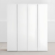 도모 아르디아 1단 + 2단 옷장 세트 1600 방문설치, 화이트