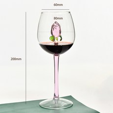 創意玫瑰花高腳杯葡萄酒杯紅酒杯客廳玻璃高腳杯玫瑰花香檳杯, 1個