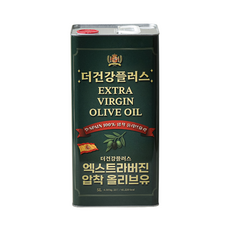 더건강플러스 스페인산 100% 엑스트라버진 올리브오일 5L 산도0.3대 대용량 저온압착, 1개 1개