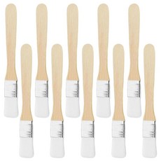 CHANGJIQ 창지크 페인트 붓 12mm 10개입 평붓 미술용 붓