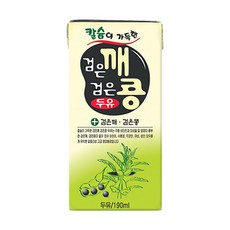 서울우유 검은깨 검은콩 두유, 190ml, 72개