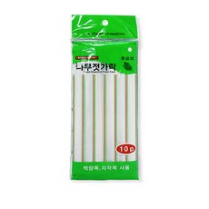 푸르미 나무젓가락(뉴)10P 일회용 수저 나무젓가락, 10개, 1개