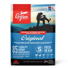 오리젠 오리지날독 6kg 최신사료 가격, 닭, 6000g, 1개