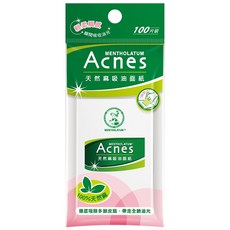 Mentholatum Acnes 吸油面紙, 60, 1個
