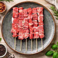 스위프트 양꼬치 양고기큐브 양깍두기 캠핑 홈파티 대용량, 1개, 4kg
