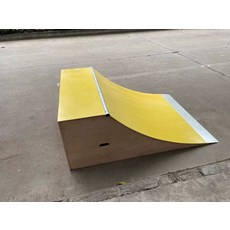 스케이트보드 점프대 박스 공원 벤치 레일 묘기 트랙, 1개, 200x폭 122x높이 80cm 스케이트보드