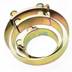 급수 내경 워터클램프 고정 튜브 클립 호스 라인 연료, 1개, 36-39 폭 20x두께 0.8